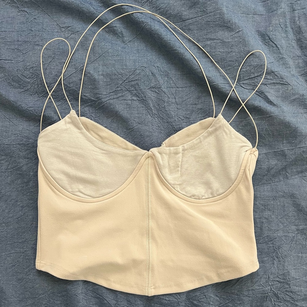Joah brown crop top